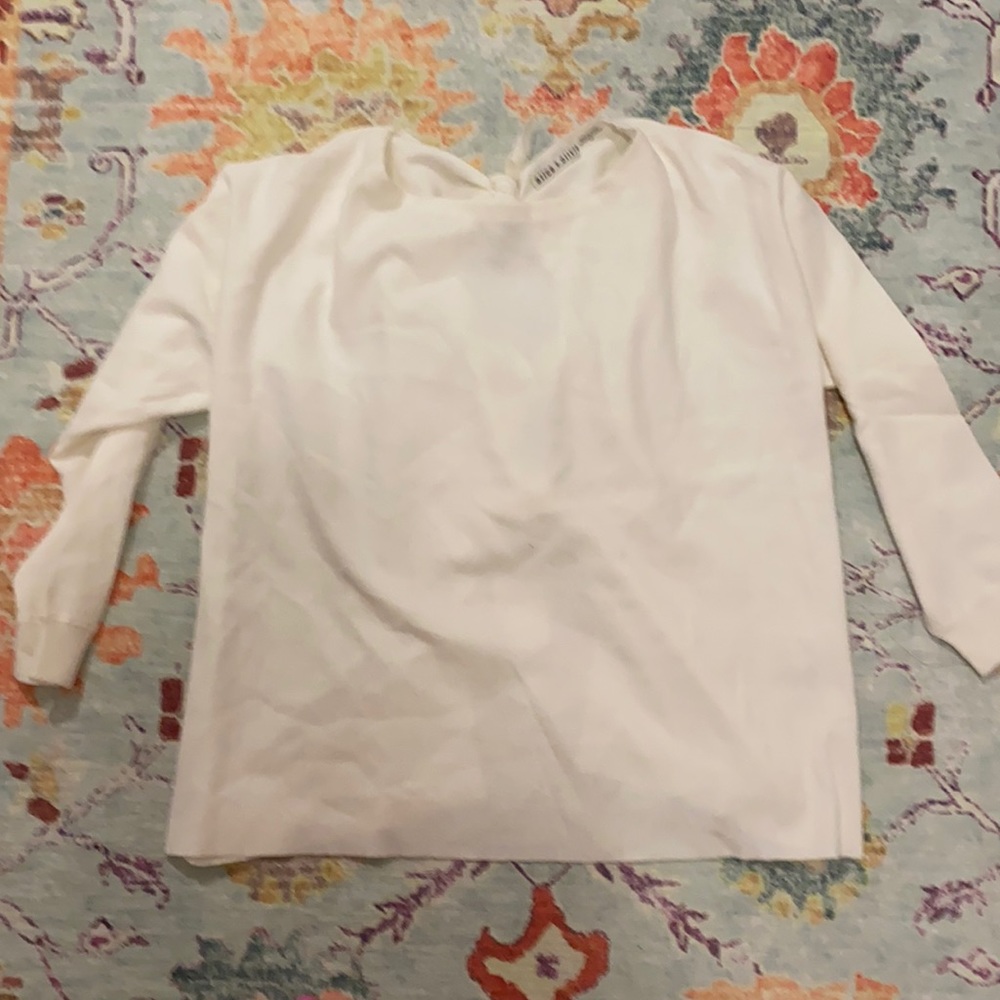 Alice and Olivia Bow Back Sweater